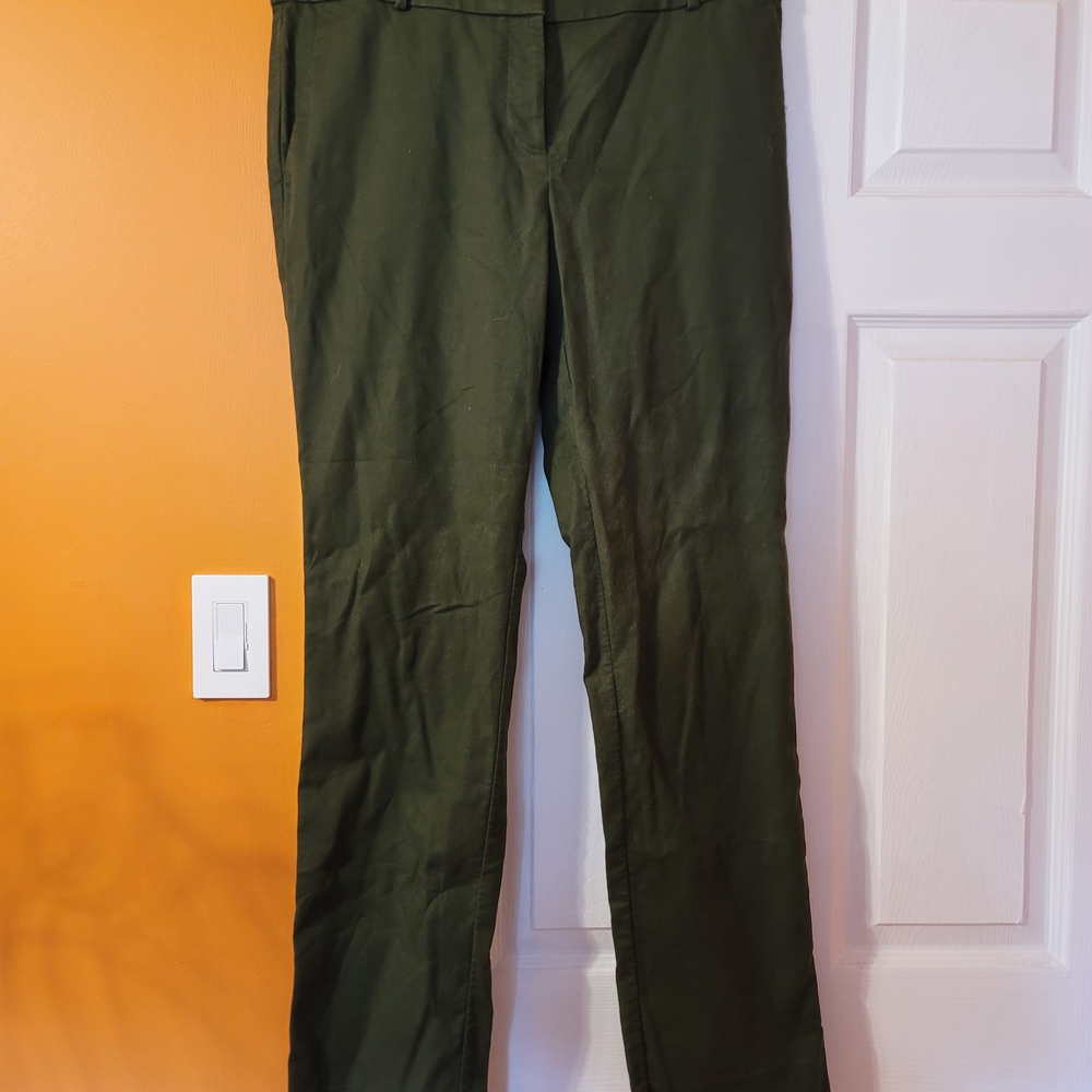 LOFT Dark Green Trousers
